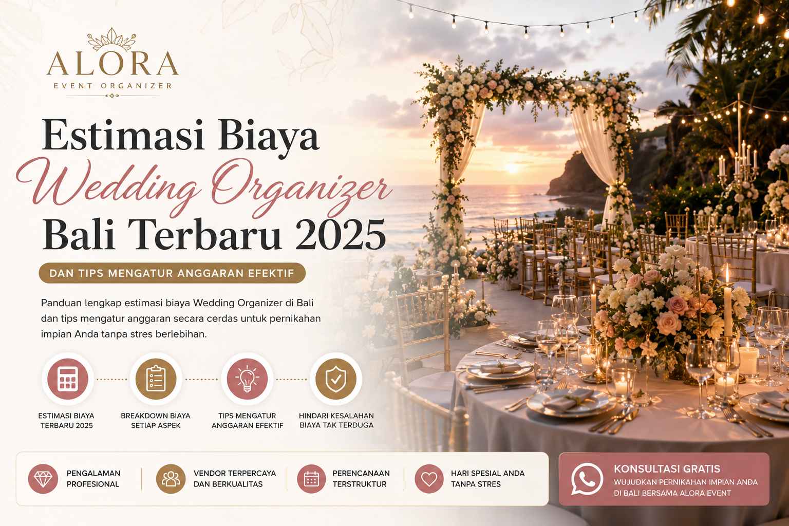 Estimasi Biaya Wedding Organizer Bali Terbaru dan Tips Mengatur Anggaran Efektif